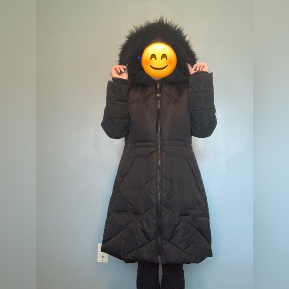 GUESS Black Parka - Picture 1 of 8